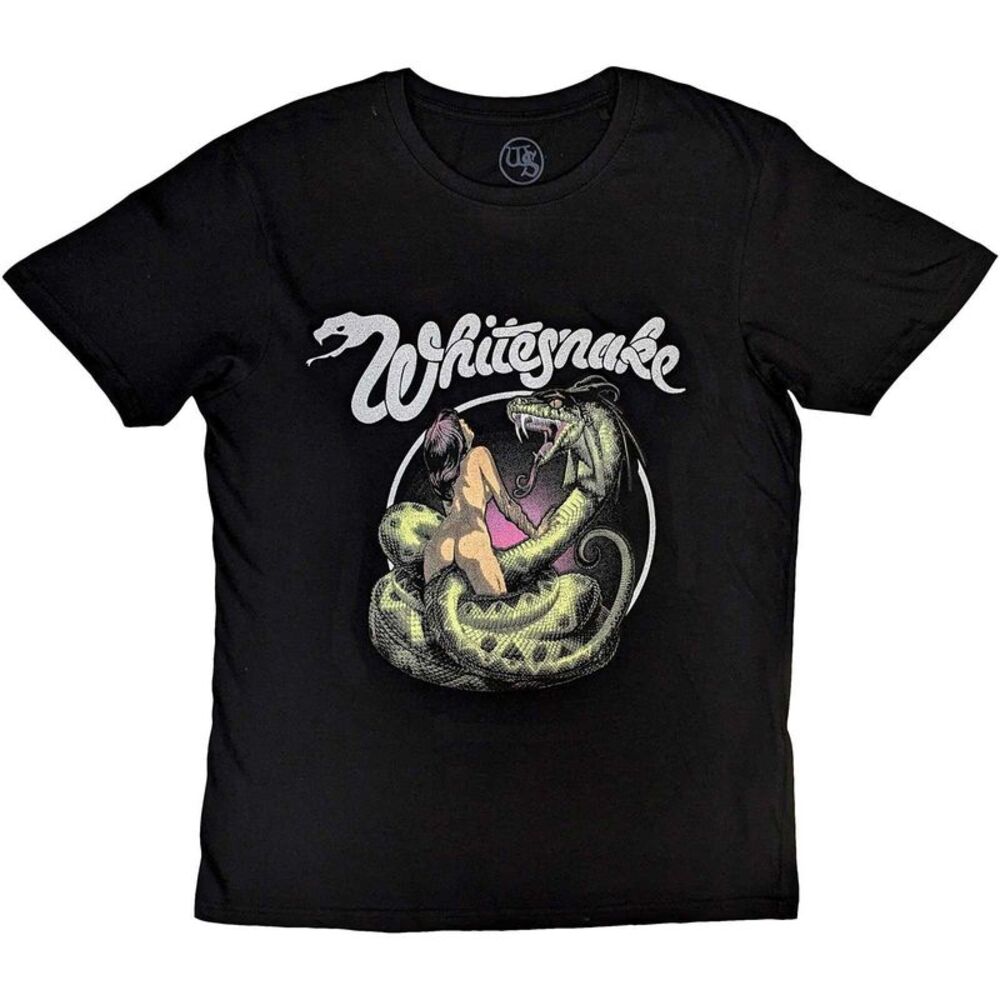 Whitesnake Unisex Adult Love Hunter Cotton T-Shirt / Black